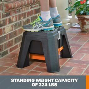 img 2 attached to WORX WA4214 Storage Step Stool: Organize and Reach Higher with Ease