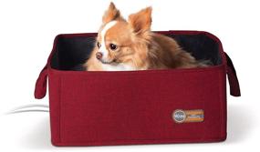 img 4 attached to 🐱 K&amp;H Pet Products Thermo-Basket Indoor Heated Cat Bed, Foldable, 15in x 15in, 4W" - "K&amp;H Pet Thermo-Basket Indoor Heated Cat Bed, Foldable Design, 15in x 15in, 4W