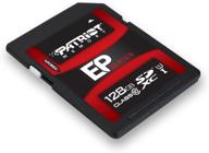 💾 patriot ep series 128gb uhs-1 sdxc memory card - read speed up to 50mb/sec logo