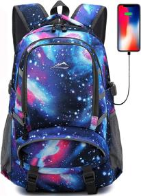 img 4 attached to Backpack Business Charging Compartment Reflective Backpacks and Laptop Backpacks