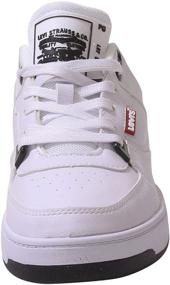 img 3 attached to 👟 Levis Pebbled Casual Sneaker White Men's Shoes: Stylish Comfort for Every Occasion