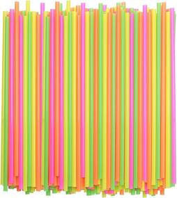 img 1 attached to Disposable Drinking Straws Standard Assorted