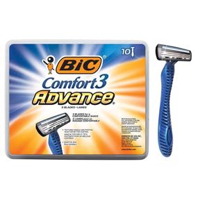 img 4 attached to 🔝 Quality and Comfort Combined: BIC Comfort 3 Advance Men's Disposable Razor