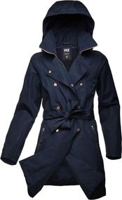 img 1 attached to Top-rated Helly-Hansen Women's Welsey II Waterproof Breathable Trench Coat – Stylish & Protective Outerwear