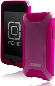 img 1 attached to 📱 Чехол Incipio SILICRYLIC X для iPod touch 2G, 3G (малиновый) - поликарбонат с силиконовым ядром