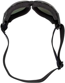 img 1 attached to 🔥 Smoke Anti-Scratch Global Vision Eliminator Padded Motorcycle Riding Goggles