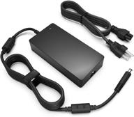 🔌 high-performance 180w dell alienware & precision ac adapter charger - compatible with 15 r1 r2, 7510, 17 7710, m4600 m4700 m4800 logo