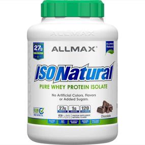 img 4 attached to ALLMAX Nutrition Isonatural Protein Chocolate