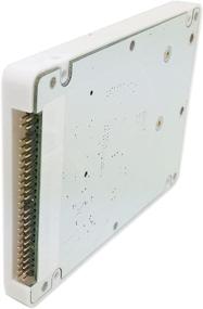 img 2 attached to NFHK mSATA Mini PCI-E SATA SSD to 2.5 inch IDE 44pin Notebook Laptop Hard Drive Enclosure - White