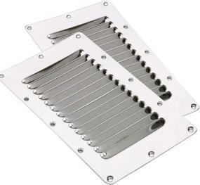 img 3 attached to HOFFEN Stainless Marine Louvered Ventilation
