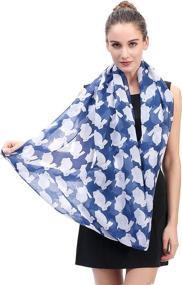 img 1 attached to Lina Lily Rabbit Infinity Lightweight Women's Accessories for Scarves & Wraps