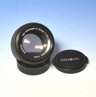 📸 minolta rokkor-x 50mm f/1.4 manual focus lens logo
