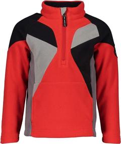 img 1 attached to Obermeyer Boys Jax Fleece Small Outdoor Recreation in Outdoor Clothing