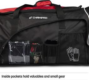 img 1 attached to 🏈 Top-rated Champro Varsity Football Equipment Bag – Maximize Gear Storage & Transport Efficiency