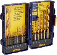 🔩 irwin tools 4935607 titanium high-speed drill bit logo