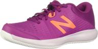 🎾 revolutionize your game with new balance fuelcell tennis violet girls' shoes logo