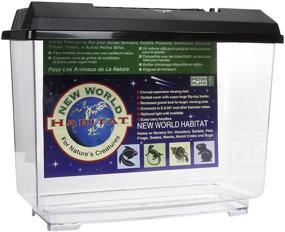 img 2 attached to 🐹 Penn-Plax New World Habitat - Assorted Colors - Medium Size - Ideal Enclosure for Small Animal Care (PEN-208)