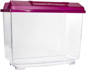 img 3 attached to 🐹 Penn-Plax New World Habitat - Assorted Colors - Medium Size - Ideal Enclosure for Small Animal Care (PEN-208)