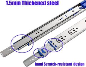 img 1 attached to 💪 Improved Capacity Extension for Close Drawer Slides