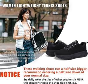 img 3 attached to 👟 Breathable Women's Walking Sneakers - STQ Comfortable Shoes