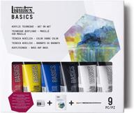 liquitex basics acrylic paint technique set - master wet on wet artistry logo