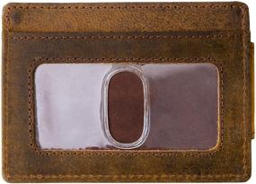 img 2 attached to 🔖 Viosi Leather Magnetic Pocket Wallet: Sleek and Functional Accessory