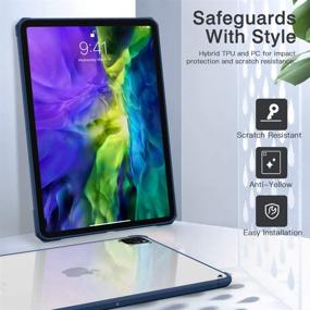 img 2 attached to 🔒 MoKo Case: Perfect Fit for iPad Pro 11" 2018/2020 with Strong Support