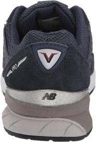 img 2 attached to Лучшие детские кроссовки New Balance 990V5 для мальчиков и девочек, обеспечивающие высокую производительность для достижения спортивных успехов!