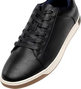 img 3 attached to Fashionable VOSTEY Men's Casual Shoes in Sneaker Style