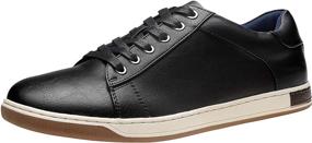 img 4 attached to Fashionable VOSTEY Men's Casual Shoes in Sneaker Style