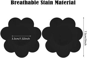 img 3 attached to Nipple Covers Disposable Pasties Self Adhesive Women's Clothing and Lingerie, Sleep & Lounge