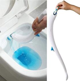 img 3 attached to ZMKMEUREKA Dolphin Shape Toilet Cleaning System: Deep-Cleaning and Easy-to-Use with 12 Scented Refills - Perfect for Bathroom Maintenance (Wand, Hook, 12 Refills)