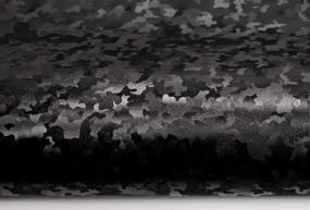 img 1 attached to VViViD Black Stealth Pattern Camouflage