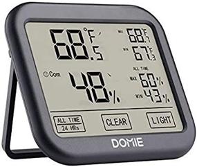 img 1 attached to Domie Temperature Thermometer Greenhouse Touchscreen