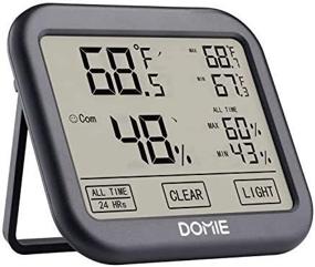 img 2 attached to Domie Temperature Thermometer Greenhouse Touchscreen