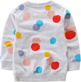 img 1 attached to Unicorn Clothes Sweatshirt Cotton Crewneck Apparel & Accessories Baby Boys