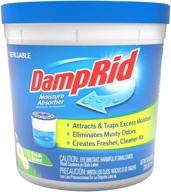 🌬️ damprid fresh scent refillable moisture absorber: trapping moisture for cleaner, fresher air - 10.5oz cup logo
