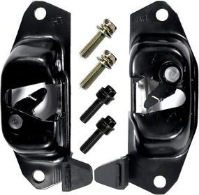 img 4 attached to ✋ Tailgate Latch Lever - Left/Right for 99-07 Chevy/Chevrolet Silverado 1500 2500 3500 & HD, Avalanche 1500 2500 3500 & GMC Sierra 1500 2500 3500 & Cadillac Escalade Ext - Replaces 15921948 15921949