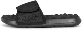 img 1 attached to Soles Adjustable Massaging Recovery Sandal: Step into Ultimate Foot Relief!