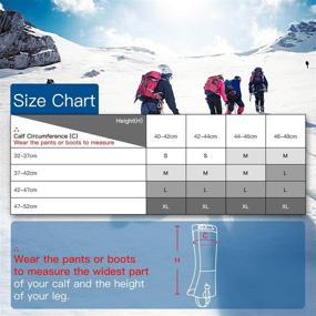 img 3 attached to 🥾 Unigear Waterproof Zipper Gaiters for Hiking, Snow Boot Leg Gaiters for Ice Climbing, Mountaineering, Hunting, and Skiing - Ideal for Men and Women