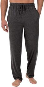 img 2 attached to Bintangor Pajama Elastic Waistband Darkgray Men's Clothing and Sleep & Lounge