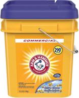 arm & hammer 33200-01001 powder laundry detergent, crisp clean, 18lb pail: powerful and effective cleaning solution for all your laundry needs! logo