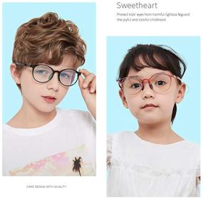 img 3 attached to 👓 TIANYESY Kids Computer Glasses for Boys and Girls, Blue Light Blocking (TY5108)