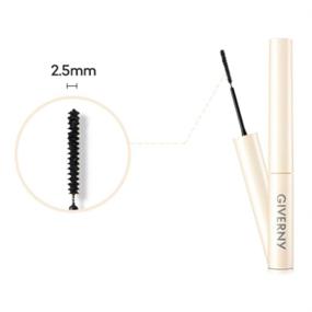 img 3 attached to 🖤 GIVERNY Milchak Sensitivity Mascara 2.5mm - Black Brown (2020 Upgrade)