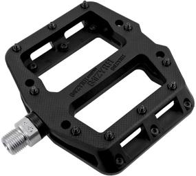 img 4 attached to MZYRH Mountain Bike Pedal: 3 Sealed Bearings, Lightweight Nylon Fiber Platform Pedals for Road BMX MTB