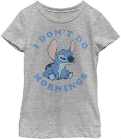 img 1 attached to 👕 Дизайнерская футболка Disney Lilo & Stitch с изображением Stitch для девочек на каждый день