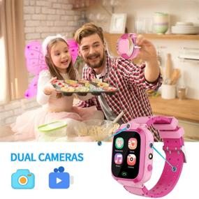 img 1 attached to Smartwatch Player Calculator Recorder Children Cell Phones & Accessories and Accessories