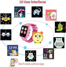 img 3 attached to Smartwatch Player Calculator Recorder Children Cell Phones & Accessories and Accessories