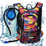 🎒 morabi insulated hydration backpack with 2l bpa-free water bladder, usb port, compass, fire starter kit - ideal for running, biking, hiking, cycling, climbing, and skiing logo