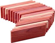 cedar space aromatic red cedar blocks for clothes storage - 100% natural cedar planks & accessories, set of 16 pcs логотип